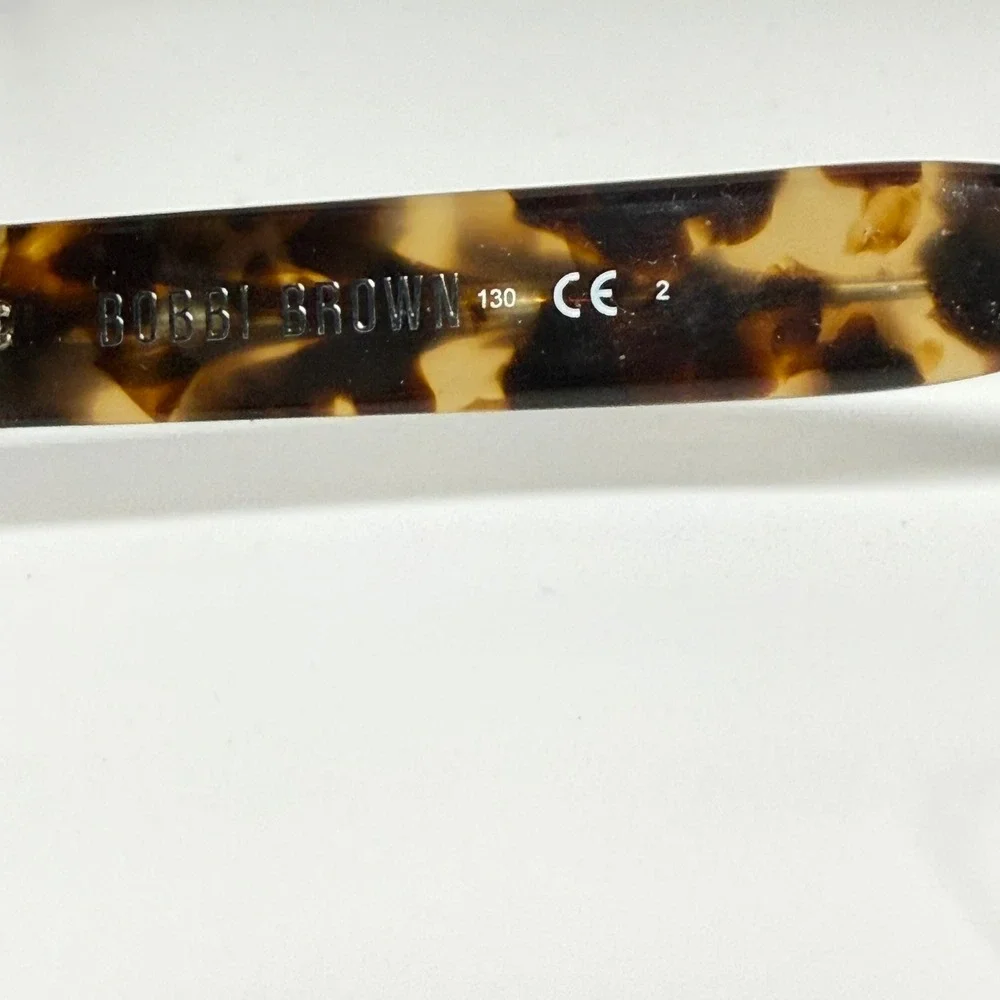 Bobbi Brown The Sydney/S JNN Y7 Black Tortoise Eyeglass Frames 54-17-130